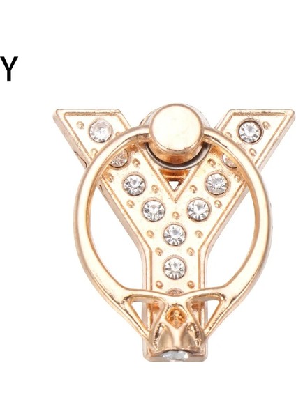 Q Stili 1 Adet Akıllı Telefon A-Z Mektup Standı 360 Döndürme Cep Telefonu Braketi Alfabe Lüks Elmas Parmak Yüzük Tutucu Mektup Telefon Standı (Yurt Dışından) indirimleri