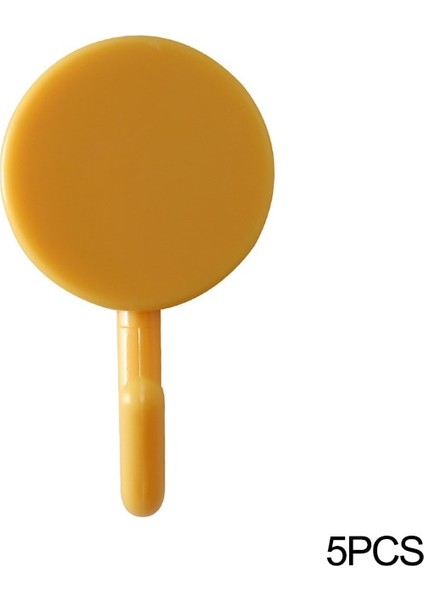 C-5 Adet Sarı Stil Duvara Monte Organizatör Saklama Kutusu Için ipad Tutucu Şarj Kulaklık Cep Telefonu Fişi Uzaktan Kumanda Kanca Tutucu Standı (Yurt Dışından)