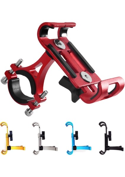 Mavi Stil Metal Motosiklet Bisiklet Telefon Tutucu Alüminyum Alaşım Kaymaz Braket Gps Klip Tüm Akıllı Telefonlar Için Evrensel Bisiklet Telefon Standı (Yurt Dışından) modelleri