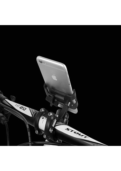 Mavi Stil Metal Motosiklet Bisiklet Telefon Tutucu Alüminyum Alaşım Kaymaz Braket Gps Klip Tüm Akıllı Telefonlar Için Evrensel Bisiklet Telefon Standı (Yurt Dışından) fırsatları