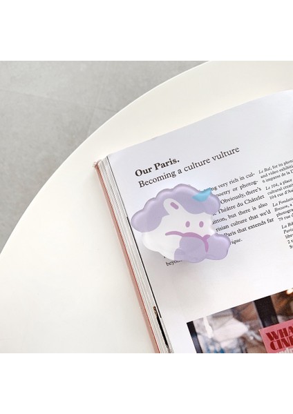 A8 Stili Evrensel Sevimli Ins Ayı Tavşan Düzensiz Katlanabilir Stand Tutucu iPhone Redmi Huawei Samsung Için Cep Telefonu Braketini Genişletiyor (Yurt Dışından)