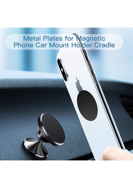3 Adet Tarzı Untoom Metal Plaka Manyetik Araç Telefonu Tutacağı Demir Levha Disk Etiketi Mıknatıs Cep Telefonu Tutacağı iPhone 12 Için Standı (Yurt Dışından) fiyatları