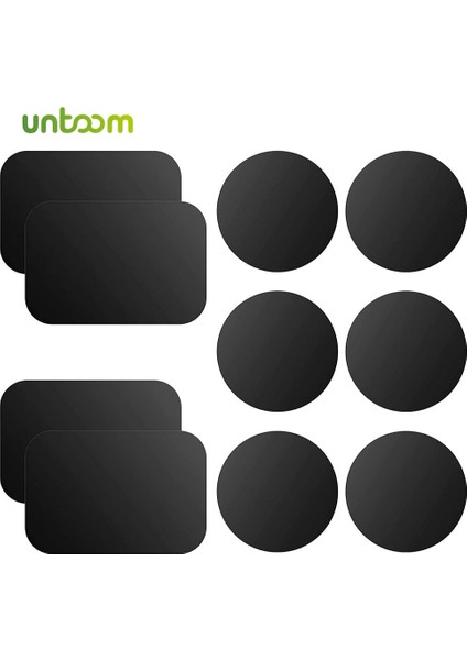 3 Adet Tarzı Untoom Metal Plaka Manyetik Araç Telefonu Tutacağı Demir Levha Disk Etiketi Mıknatıs Cep Telefonu Tutacağı iPhone 12 Için Standı (Yurt Dışından) fırsatları