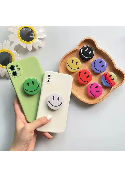 Pembe Stil Parmak Kavrama Cep Telefonu Tutucu Genişleyen Stand Kavrama Cep Soket Desteği Düşme Önleyici Katlanabilir Akıllı Telefon Için Evrensel (Yurt Dışından) indirimleri