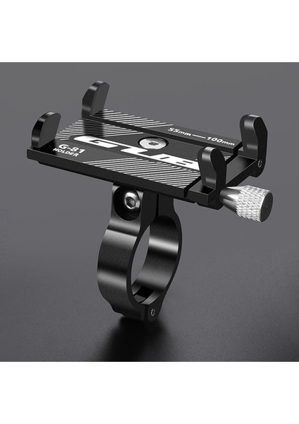 Titanyum Renk Stili Bisiklet Scooter Alüminyum Alaşım Cep Telefonu Tutucu Gps Dağ Bisikleti "akıllı Telefon Için Montaj Braketi Cep Telefonu Standı (Yurt Dışından) modelleri