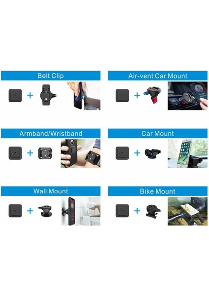 K2 Metal Adaptör Stili Sportlınk Evrensel Hızlı Montaj Adaptörü Air-Ventcarbikekemer Klipsiduvararmbandbileklik Bağlantıları Için Çok Amaçlı Telefon Tutucu (Yurt Dışından) indirimleri