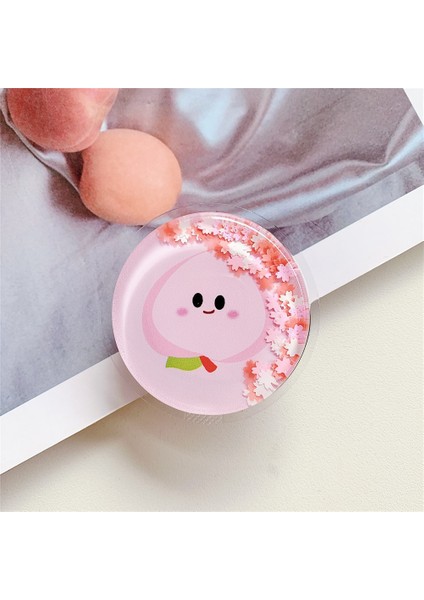 Şeftali Tarzı Sevimli Yumuşak Yaz Meyve Telefon Tutucu Standı Cep Telefonu Tutacağı IPhone Ring Holde Avokado Kız Telefones Celulares Desteği (Yurt Dışından)