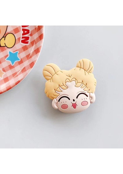 Uchwyt Telefon Stili Sevimli Popüler Telefon Soketi Tutacağı Telefon Tutacağı Anime Genişleyen Kullanışlı Streç Halterung Stand Braketi Mobil Uchwyt Do Telefonu Grip (Yurt Dışından) indirimleri