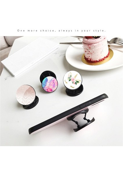 No.12 Tarzı Zuczug Güzel Unicorn Boyalı Katlanabilir Telefon Standı Sahipleri Akıllı Telefonlar ve Tabletler Için Cep Telefonu Evrensel Parmak Yüzük Tutucu (Yurt Dışından) indirimleri