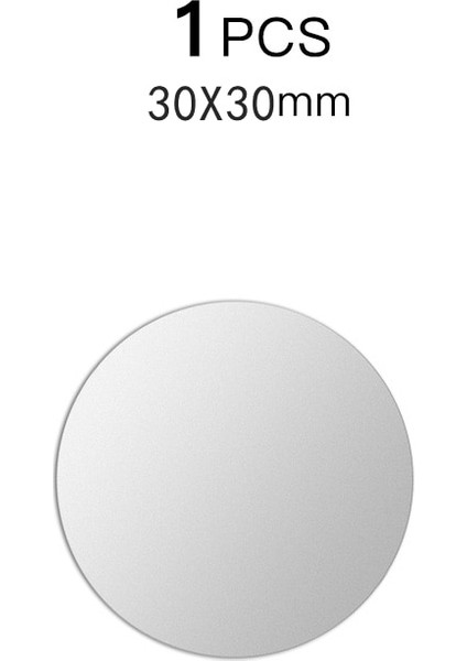 1 Adet Yuvarlak 30MM Tarzı Araç Telefon Tutacağı Metal Plaka Manyetik Tutucu Yuvarlak Kare Sticker Mobil Tablet Için Sac Demir Mıknatıs Disk Masası Araba Standı (Yurt Dışından)