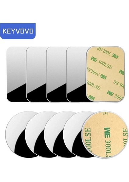 1 Adet Yuvarlak 30MM Tarzı Araç Telefon Tutacağı Metal Plaka Manyetik Tutucu Yuvarlak Kare Sticker Mobil Tablet Için Sac Demir Mıknatıs Disk Masası Araba Standı (Yurt Dışından)