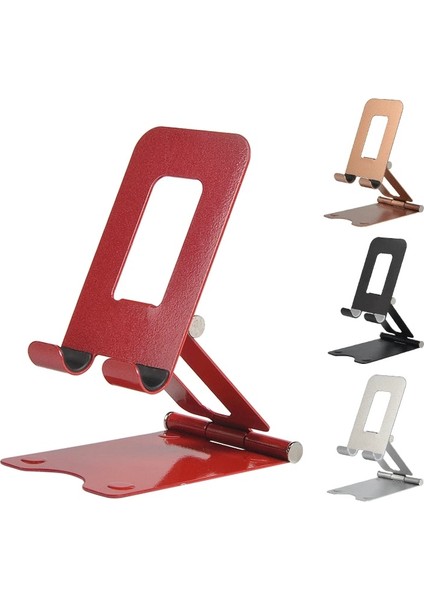 Beyaz Plastik Tip Stili Metal Telefon Tutucu Standı Ayarlanabilir Taşınabilir Katlanabilir Alaşım Tablet IPhone IPad Için Standı Masa Masaüstü Destek Braketi (Yurt Dışından) fiyatları