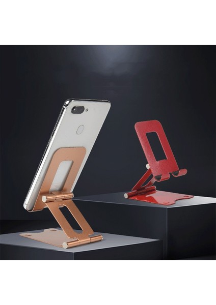 Beyaz Plastik Tip Stili Metal Telefon Tutucu Standı Ayarlanabilir Taşınabilir Katlanabilir Alaşım Tablet IPhone IPad Için Standı Masa Masaüstü Destek Braketi (Yurt Dışından) modelleri