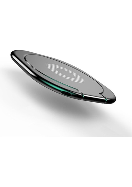 Siyah Stil Parmak Yüzük Tutacağı Pocophone F1 Doogee Için Manyetik Telefon Tutacağı Lüks Dönebilen Parmak Yüzük Cep Telefonu Tutacağı Stand Tutacağı (Yurt Dışından)