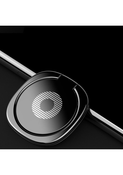 Siyah Stil Parmak Yüzük Tutacağı Pocophone F1 Doogee Için Manyetik Telefon Tutacağı Lüks Dönebilen Parmak Yüzük Cep Telefonu Tutacağı Stand Tutacağı (Yurt Dışından) fırsatları