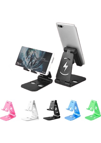 Beyaz Stil Yeni Cep Telefonu Tutucu Masaüstü Tablet Standı Taşınabilir Evrensel IPhone Andorid Telefon Desteği Cep Telefonu Aksesuarları (Yurt Dışından) fırsatları