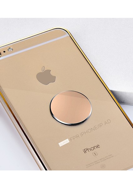 Kahverengi Kek Tarzı Yuvarlak Evrensel Manyetik Telefon Araç Tutucu Metal Plaka Sticker, Güçlü Mıknatıs Standı Filmi Için Ultra Ince Demir Sac Alçı (Yurt Dışından) fırsatları