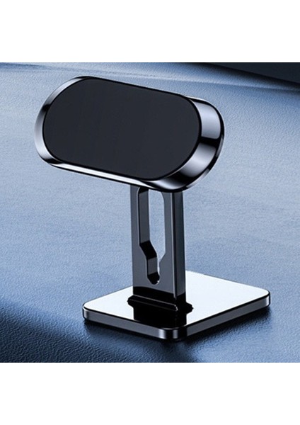 Siyah Stil Stonego 360 ° Döndürme Manyetik Araç Telefonu Tutucu Standı Evrensel Düz Yapışkan Pano Tutacağı (Yurt Dışından)