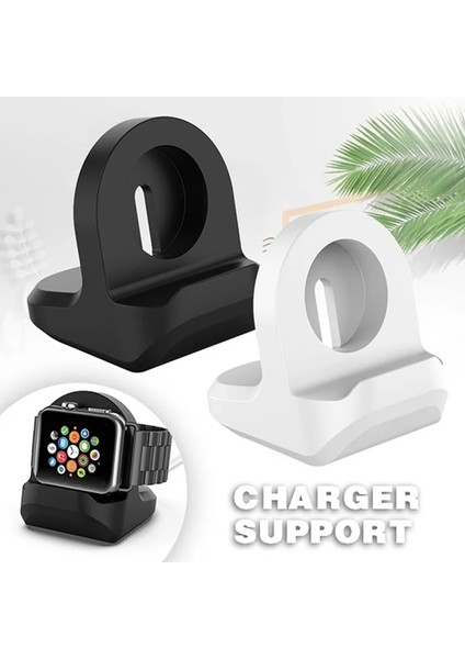 Iz Bırakmayan Çıkartma Stili Apple Watch Serisi Için Tutucu Stand Komidin Kaleci Kaymaz Silikon Ev Şarj Dock Istasyonu Iwatch Için Şarj (Yurt Dışından) indirimleri