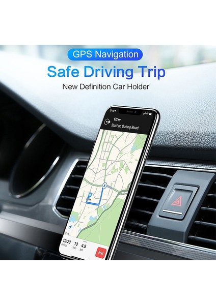 G Tarzı L Şekli Araba Manyetik Tutucu Telefon Standı Mıknatıs Cep Telefonu Braketi Araba Manyetik Tutucu Telefon Için iPhone 12 Pro Max Samsung (Yurt Dışından) modelleri