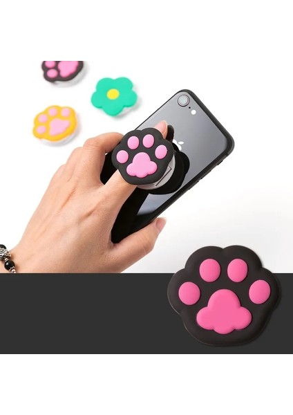 No.13 Tarzı Evrensel Cep Telefonu Braketi Sevimli 3D Hayvan Katlama Telefonu Genişleyen Stand Parmak Tutacağı Panda Kedi Pençesi Unicorn Telefon Tutucu Standı (Yurt Dışından) modelleri