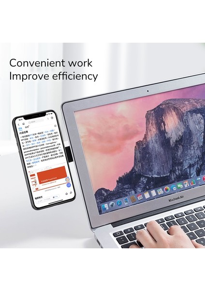 Gri Stil Lovebay Cep Telefonu Standı Tutucu Çoklu Ekran Desteği Dizüstü Bilgisayar Yan Montajı Bağlı Tablet Bilgisayar Standı Ekran Destek Çerçevesi (Yurt Dışından)
