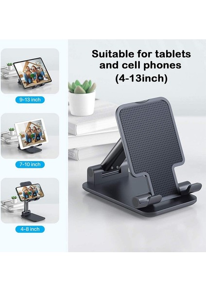 Pembe-Zhong Tarzı Evrensel Masaüstü Cep Telefonu Tutucu IPhone IPad Ayarlanabilir Tablet Için Standı Katlanabilir Masa Cep Telefonu Masa Standı Tutucu (Yurt Dışından) fiyatları