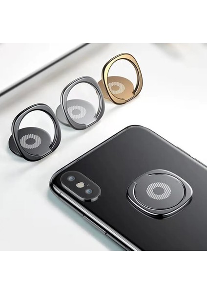 Gül Altın Tarzı Parmak Yüzük Hole Derecesi Cep Telefonu Akıllı Telefon Parmak Standı Tutucu Yuvarlak Telefon Yüzük Araç Montaj Standı (Yurt Dışından) modelleri