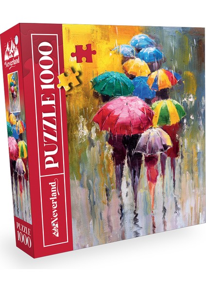 1000 Parça Puzzle - Umbrellas (Şemsiyeler)