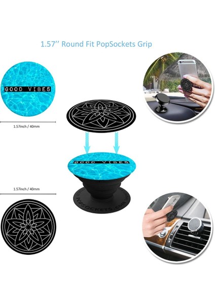 Gök Mavisi Tarzı Evrensel Metal Plaka Manyetik Araç Telefonu Tutucu Standı Ince Etiket Disk Mıknatıs Plakası Demir Levhalar Araç Montaj Akıllı Telefon Için (Yurt Dışından) fiyatları