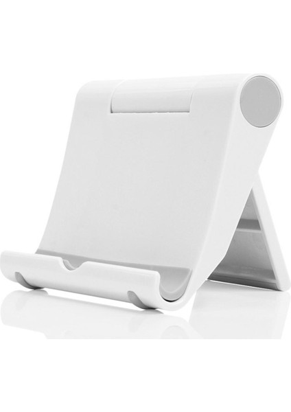 Beyaz Stil Sıcak! Çok Fonksiyonlu Telefon Tablet Tutucu Ayarlanabilir Açı Stand Montajı Evrensel Telefon Tutucu Destek Cep Telefonu Aksesuarları (Yurt Dışından)