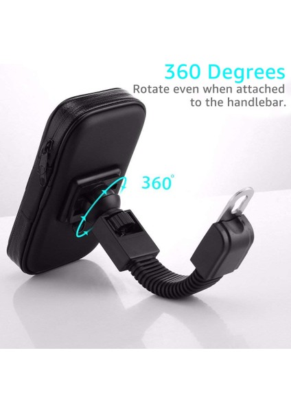 Boyut L Tarzı Untoom Motosiklet Telefon Tutucu Moto Dikiz Aynası Gidon Standı Scooter Dağı Motosiklet Su Geçirmez Çanta Desteği Cep Telefonu (Yurt Dışından) fiyatları