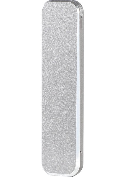 Gri Stil Yeni Metal Ultra Ince Cep Telefonu Tutucusu Yapışkan Arka Etiket Destek Fonksiyonu Mini Halka Toka Taşınabilir ve Taşınabilir Canlı (Yurt Dışından)