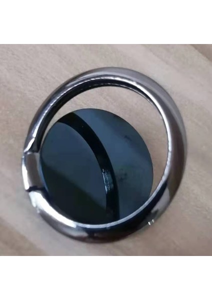 Siyah Stil Yüksek Li Metall ° Dönebilen Parmak Yüzük Telefon Soketi Telefon Tutacağı Manyetik Telefon Standı Için Çalışma Masası (Yurt Dışından)