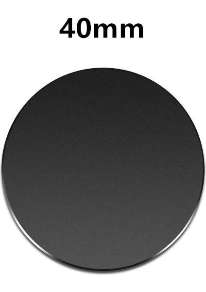 1 Adet Siyah 40X40 Tarzı Evrensel Ince Metal Plaka Manyetik Araç Telefonu Tutacağı Demir Levha Etiket Diski Cep Telefonu Için Mıknatıs Tutucu Montaj Standı (Yurt Dışından)