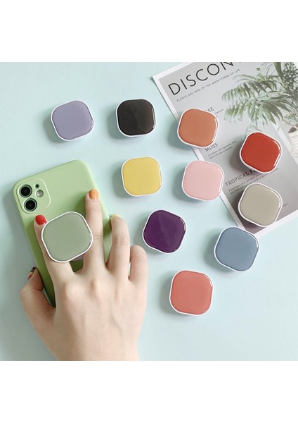 Renk 1 Tarzı Evrensel Kavrama Tok Telefon Tutacağı Standı Moda Parmak Soketi Katlanır Genişleyen Braketi iPhone Akıllı Telefon Aksesuarları (Yurt Dışından) fiyatları