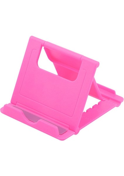Pembe Tarzı Mini Evrensel Ayarlanabilir Katlanabilir Cep Telefonu Tablet Masa Standı Tutucu Ipad Mp3 Çalar Mac Için Akıllı Telefon Cep Telefonu Braketi (Yurt Dışından)