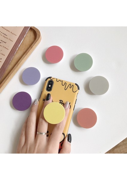 Stil 1 Stil Telefon Soketi Kavrama Tok Telefon Tutucu Yuvarlak Moda Hava Kesesi Parmak Rring Akıllı Telefon Kavrama Dağı Katlanabilir Genişleyen Mobil Destek (Yurt Dışından) modelleri