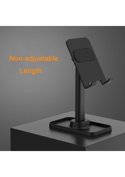 Siyah Stil Masaüstü Tablet Tutacağı Masa Hücresi Katlanabilir Uzatılabilir Destek Masası Cep Telefonu Tutacağı IPhone IPad Için Ayarlanabilir Stand (Yurt Dışından)