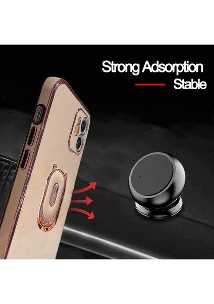 Mor - Küçük Papatya Stili Parmak Yüzük Tutucu Standı gr Cep Telefonu Araba Için Döner Manyetik Dağı Ayı Telefon Arka Sticker Pad Evrensel Braket (Yurt Dışından) fırsatları