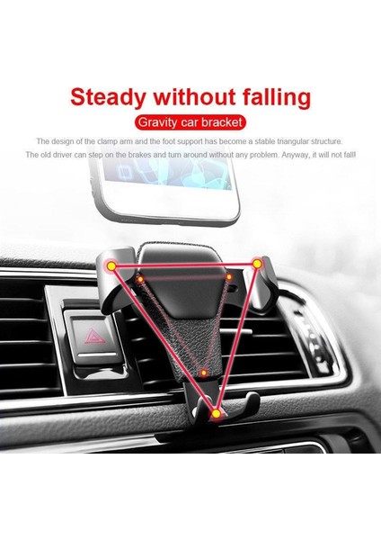 No.3 Tarzı Evrensel Araba Cep Telefonu Tutucu Hava Firar Montaj Standı Araba Braketinde iPhone Telefonu Için Manyetik Cep Telefonu Tutacağı Yok (Yurt Dışından) fırsatları
