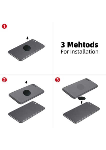 2 Adet 35MM 35 45MM Tarzı Ack Metal Plaka Disk Mıknatıs Araç Telefon Tutacağı Demir Sac Etiket Mıknatıs Cep Telefonu Tutucu Araç Standı Montajı (Yurt Dışından) fırsatları