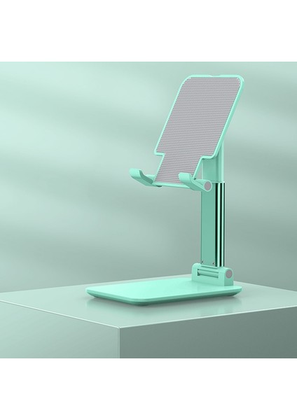 Yeşil Stil Evrensel Masaüstü Cep Telefonu Tutucu IPhone IPad Ayarlanabilir Tablet Için Standı Katlanabilir Masa Cep Telefonu Masa Standı Tutucu (Yurt Dışından)