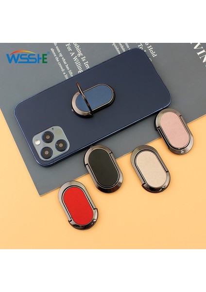 Mavi Stil 1 Adet Parmak Yüzük Tutucu Standı gr Cep Telefonu Araba Için Döner Manyetik Montaj Telefon Arka Sticker Pad Evrensel Braketi (Yurt Dışından) modelleri