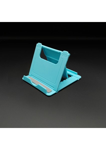 2-Mavi Tarzı Çok Renkli Cep Telefonu Tutucu Masaüstü Tablet Braketi Evrensel Ayarlanabilir Katlanabilir Telefon Cep Telefonu Aksesuarları Için Standı (Yurt Dışından)