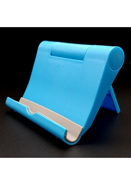 2-Mavi Tarzı Çok Renkli Cep Telefonu Tutucu Masaüstü Tablet Braketi Evrensel Ayarlanabilir Katlanabilir Telefon Cep Telefonu Aksesuarları Için Standı (Yurt Dışından) fiyatları