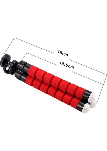 Kırmızı Uzaktan Kumanda Stili Cep Telefonu Tutucu Esnek Ahtapot Tripod Cep Telefonu Kamerası Için Braket Selfie Standı Monopod Desteği Fotoğraf Uzaktan Kumanda 08 (Yurt Dışından) modelleri