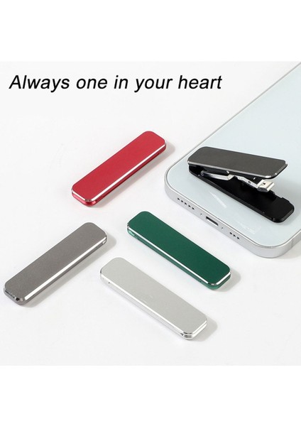 Kırmızı Stil Evrensel Mini Cep Telefonu Standı Alüminyum Alaşımlı Ayarlanabilir Açı Geri Yapıştırılmış Soket Braketi Katlanabilir Cep Telefonu Standı (Yurt Dışından) fiyatları