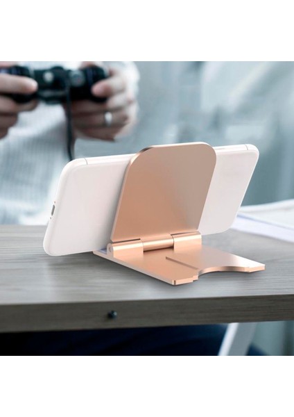 Siyah Stil Cep Telefonu Tutucu Masaüstü Katlanır Küçük Basit Taşınabilir Evrensel Tablet Bilgisayar Standı Için Telefon Standı Telefon Kickstand (Yurt Dışından)
