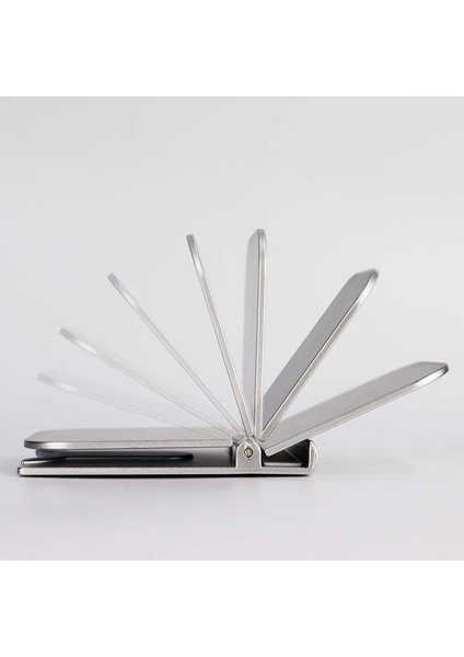 Siyah Stil Cep Telefonu Tutucu Masaüstü Katlanır Küçük Basit Taşınabilir Evrensel Tablet Bilgisayar Standı Için Telefon Standı Telefon Kickstand (Yurt Dışından)